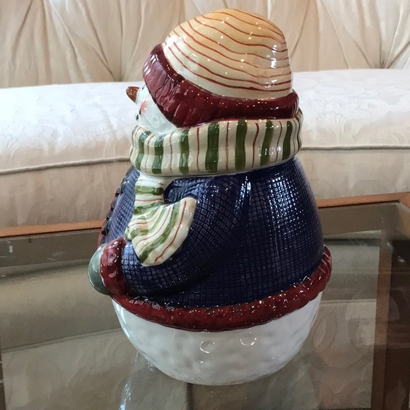 Snowman Cookie Jar - Picture 6 of 6